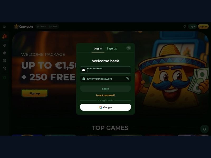 Welcome bonus Casinacho Casino Nacho Casino for Canada — three phases explained